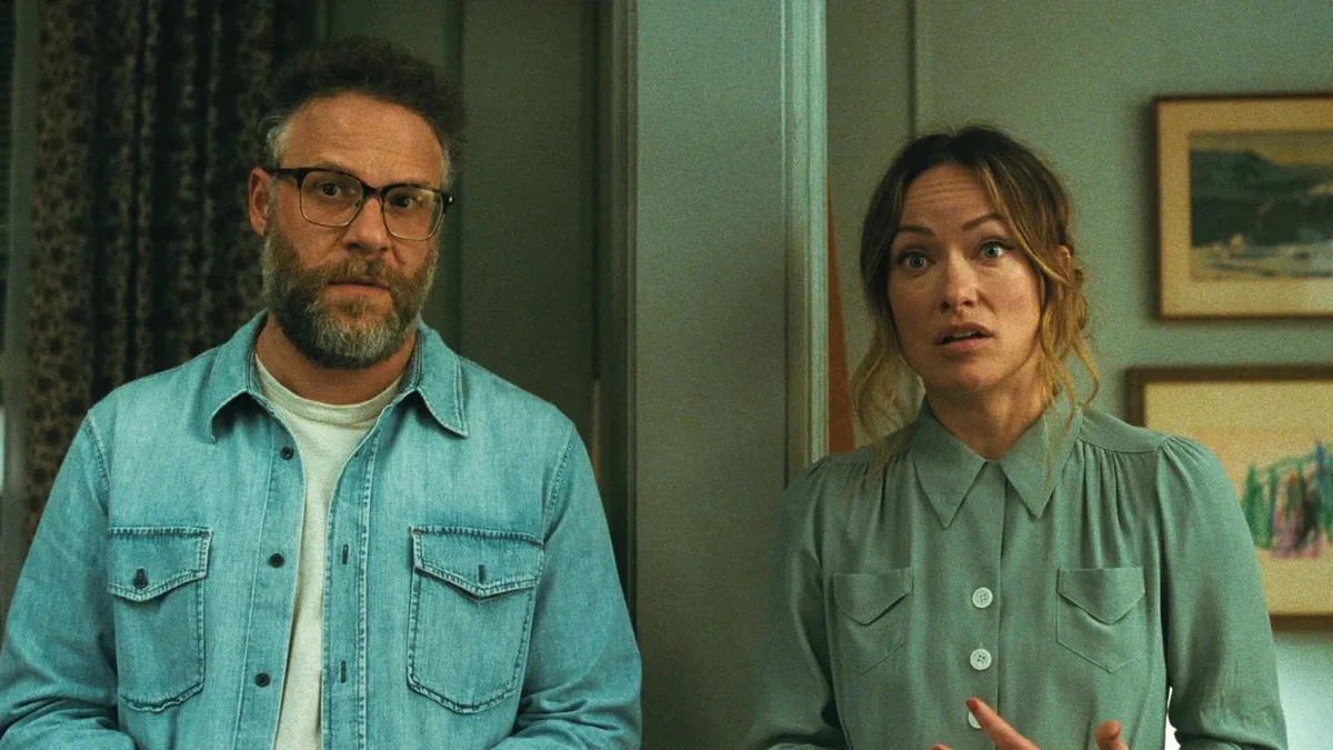  I’ve never felt as tense in the cinema as I did watching this comedy – and it wasn’t just because of Seth Rogen’s performance 