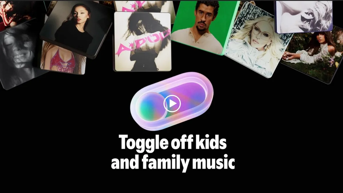  Now you can stop your kid’s taste in music affecting your Spotify recommendations 