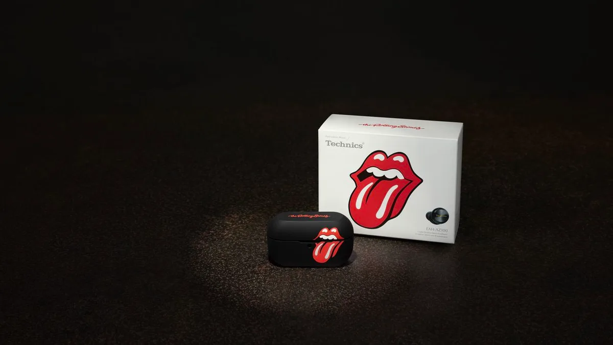  Technics paints it black with The Rolling Stones themed wireless earbuds 