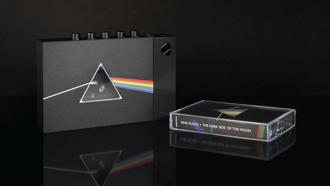  Rewind to the 1970s with this Pink Floyd, The Dark Side of the Moon, cassette player boxset 