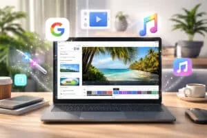 Google opgraderer Vids: AI laver nu både video og musik