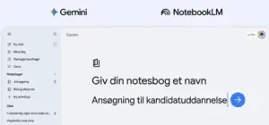 Google ruller ny funktion ud i Danmark: Gemini får direkte adgang til NotebookLM