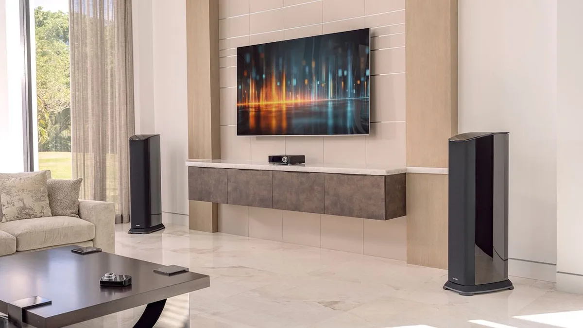 Garmin – yes, Garmin –has launched a premium home sound system with a neat trick up its sleeve 