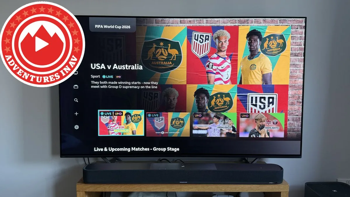  Adventures in AV: The World Cup is making my friends care about 4K – but I'm willing to sacrifice picture quality for this spoiler-killing upgrade 