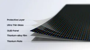 Samsung viser ny skærmteknologi: Titanium skal gøre foldbare mobiler stærkere