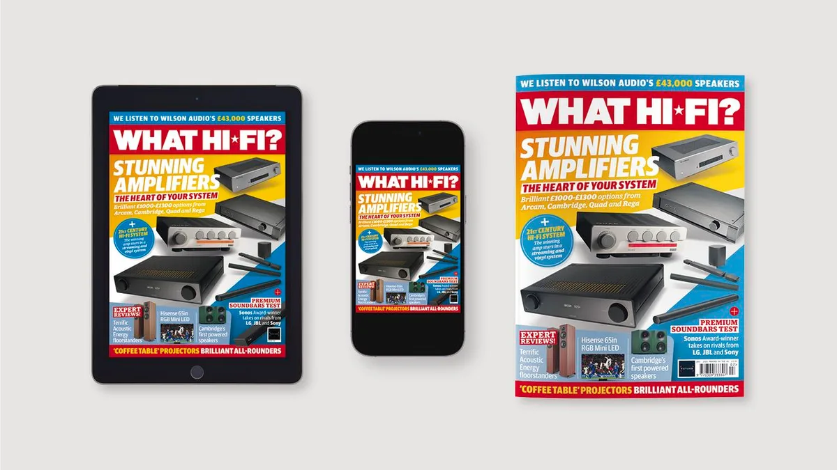  New issue of What Hi-Fi? out now: stunning stars of future hi-fi, premium noise-cancelling headphones and more 